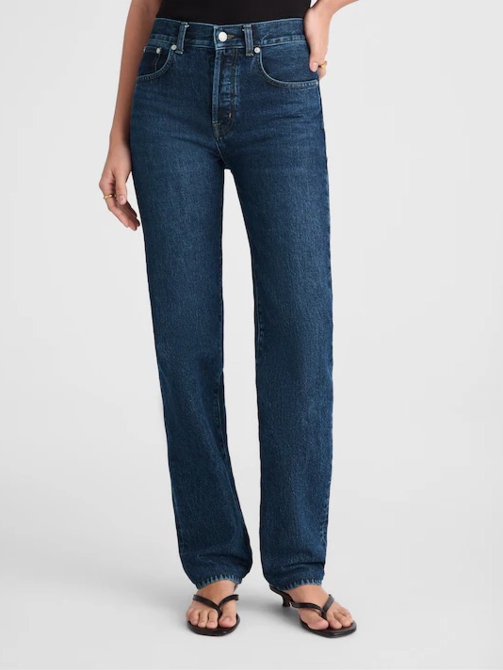 NWOT Madewell The Longline Straight Jeans Size 25